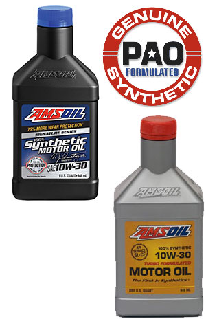 AMSOIL Synthetic Motor Oil 10W-30, engine lubricants, LA AMSOIL products