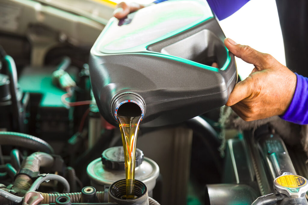 different kinds of motor oil
