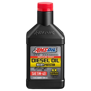 amsoil 5w40 diesel oil