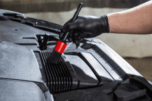 how to clean car engine at home