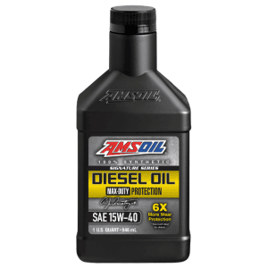 AMSOIL vs Schaeffer: Decoding the Best Lubricant 1 AMSOIL Signature Series Max-Duty 15W-40 synthetic diesel oil, 1-quart bottle