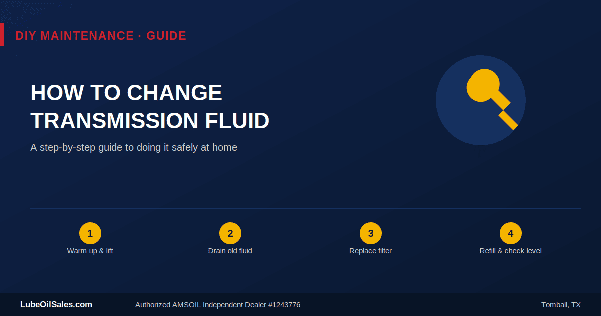 How to Change Transmission Fluid Yourself