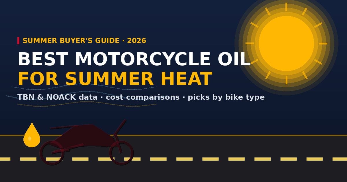 Best Motorcycle Oil for Summer Heat